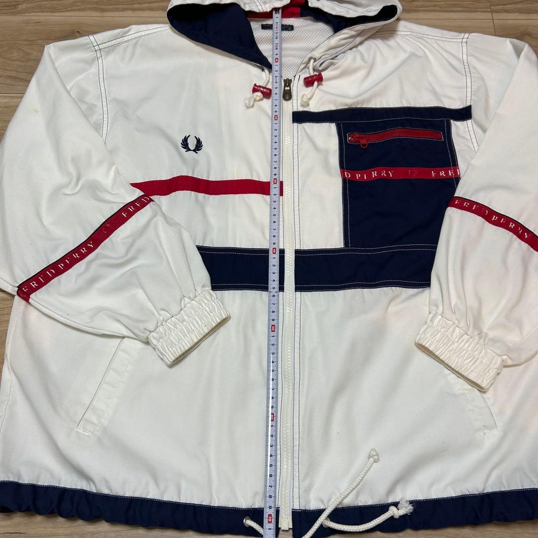 フレッドペリー 日本製 ナイロンジャケット Y2K M