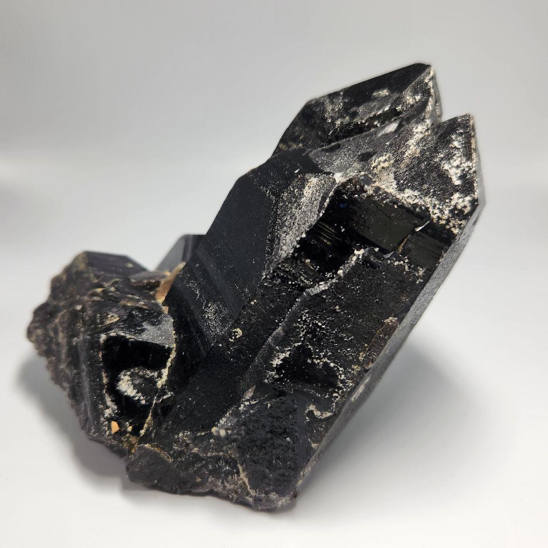 希少！山東省産 モリオンクラスター ★ 魔除け、邪気祓い ★ 自立