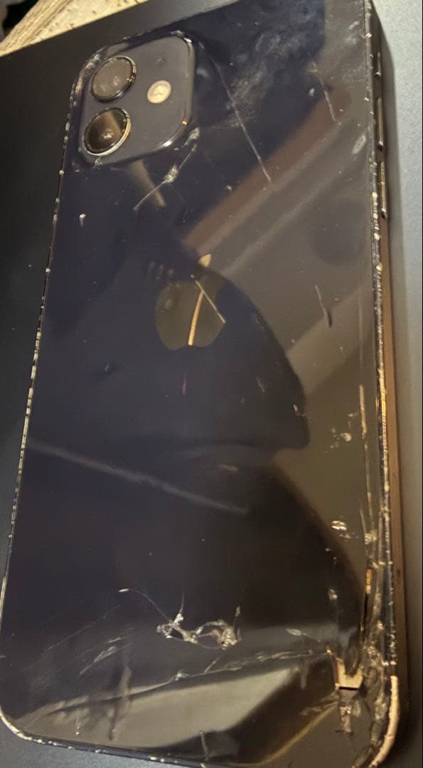 【ジャンク】iPhone 12 128GB （表裏割れあり）