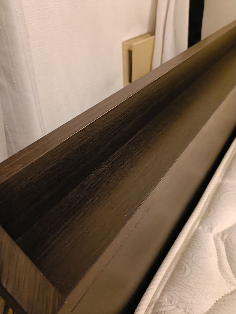 シングルベッドフレーム ダークブラウン NITORI