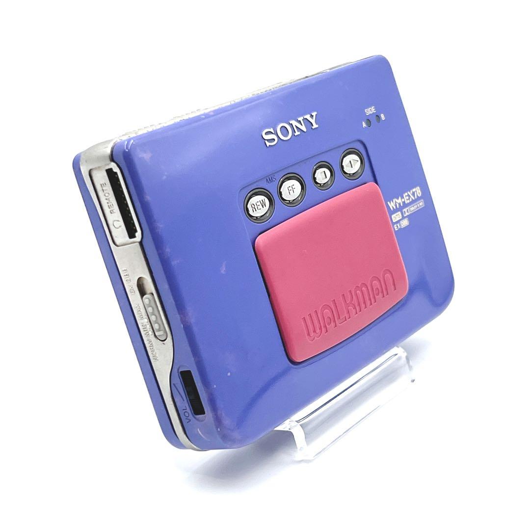 【希少・動作品】 SONY WM-EX78 カセットウォークマン　再生OK