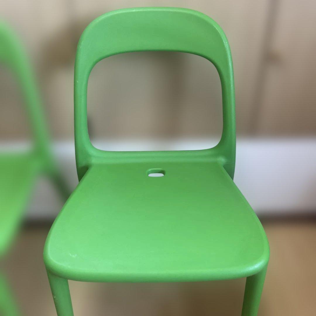 廃盤　希少　IKEA URBAN ウルバン　グリーン2脚セット
