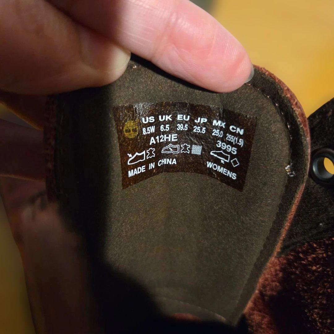 まいまいさん　(No.10)Timberland ブーツ レッド