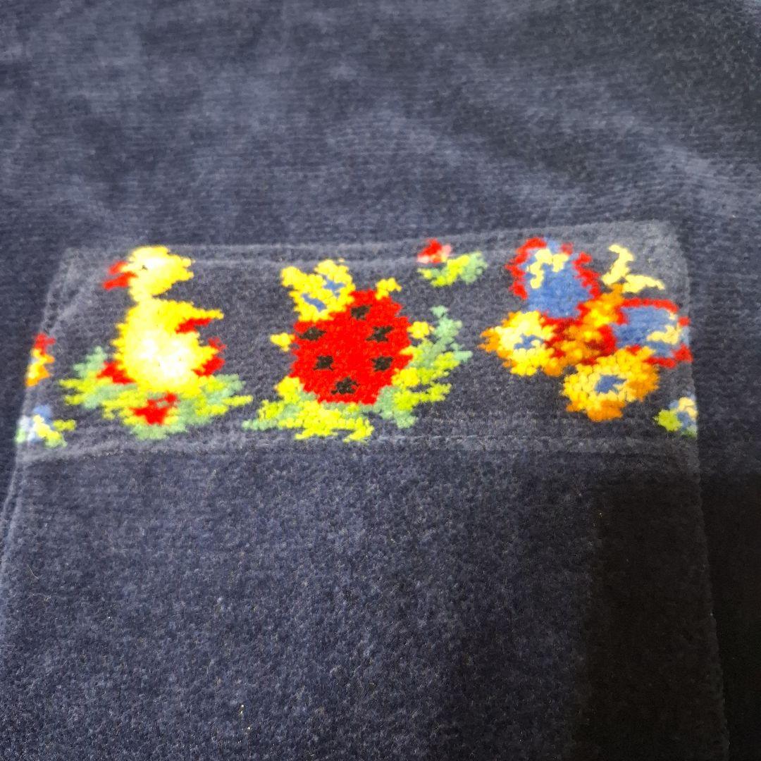 学校フェイラー　ネイビー　エプロン