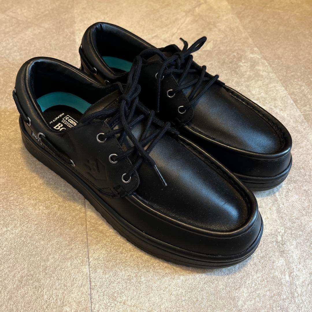 【新品】CONVERSE BOTT ブラック デッキシューズ deck star