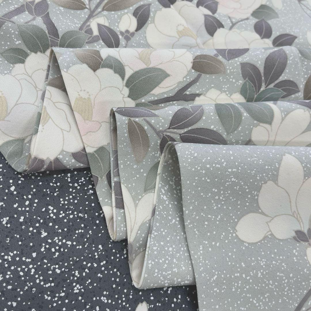 正絹 訪問着 椿桜木蓮 伊と幸 長襦袢おまけ