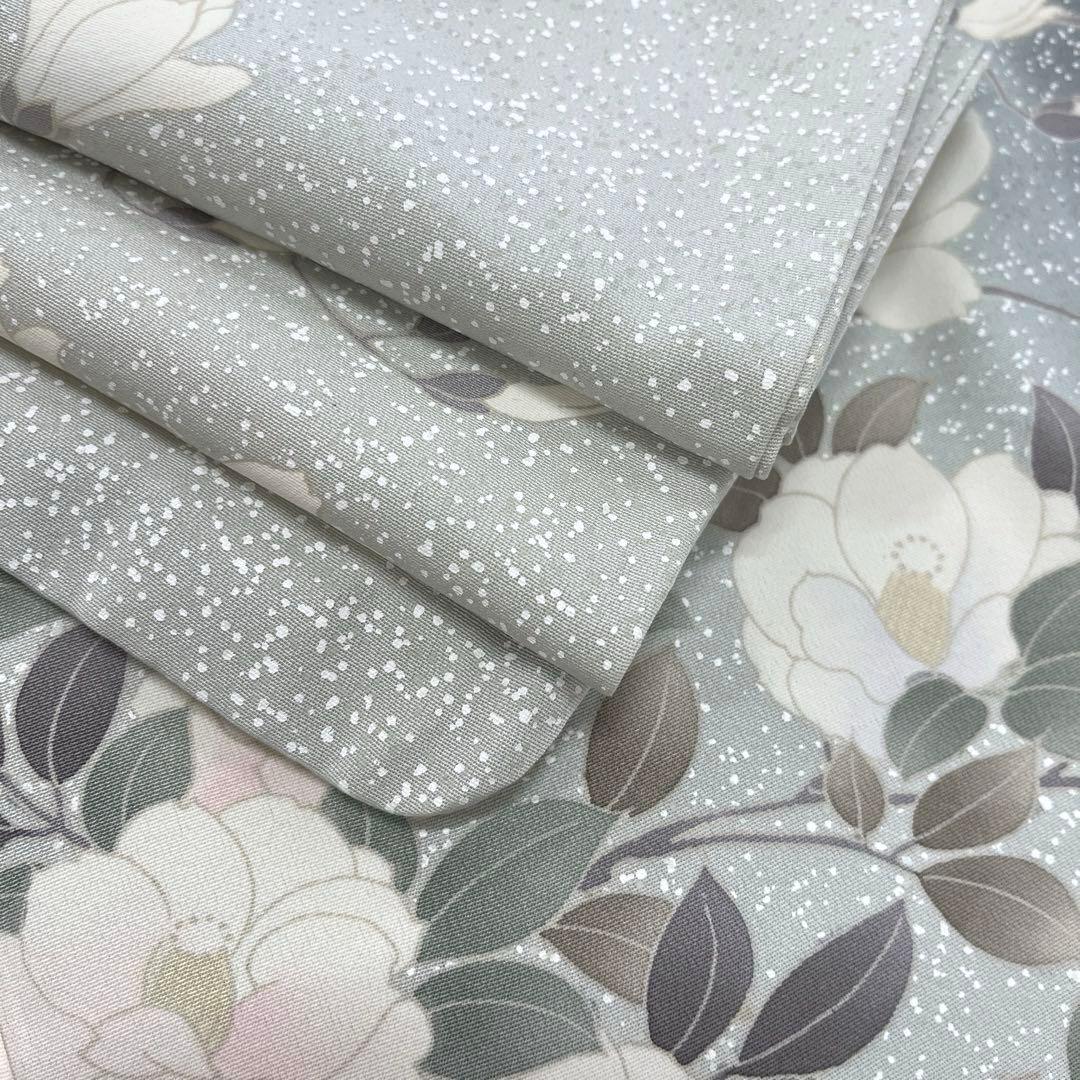 正絹 訪問着 椿桜木蓮 伊と幸 長襦袢おまけ