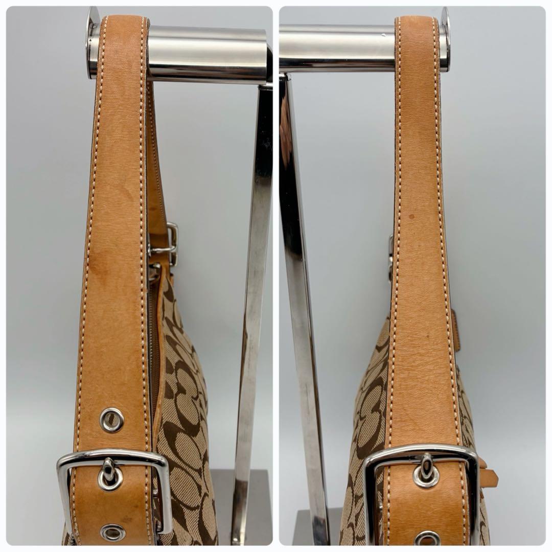 コーチ COACH ワンショルダー アクセサリーポーチ 肩掛け シグネチャー