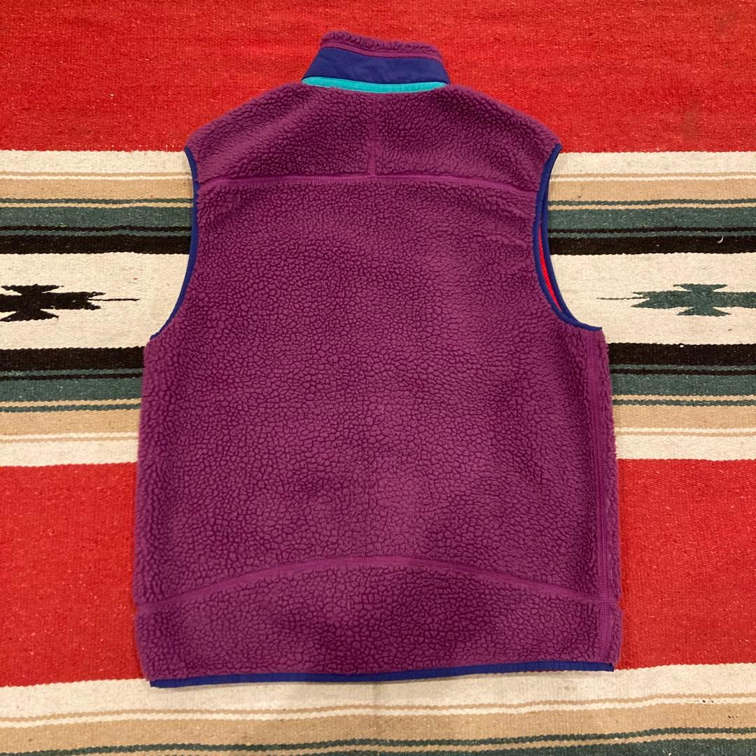 パタゴニア　レトロX ベスト　フリース　パープル　M 美品　patagonia