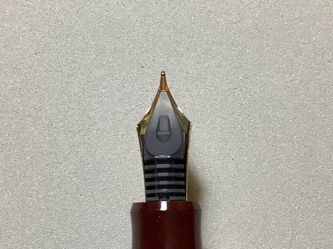 パイロットの万年筆　カスタム74　ディープレッド　ペン種: M（中字）