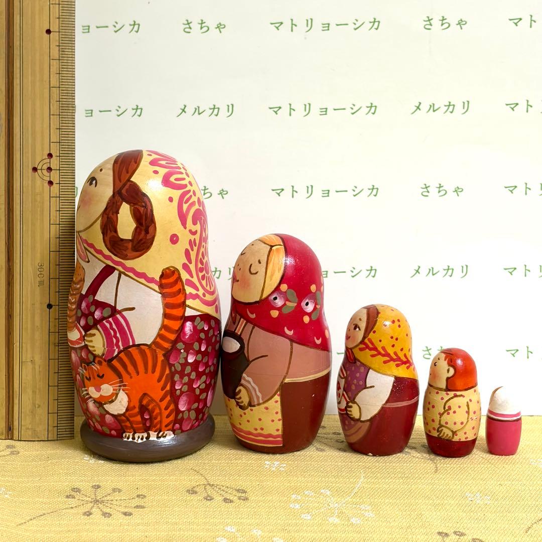 ロシア　マトリョーシカ　タチアナ　ドゥビニッチ