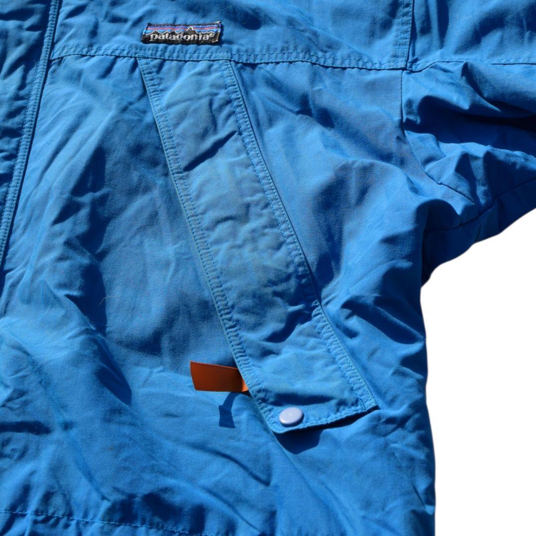 【希少・92年製】90s パタゴニア ガイドシェルジャケット ターコイズブルーM