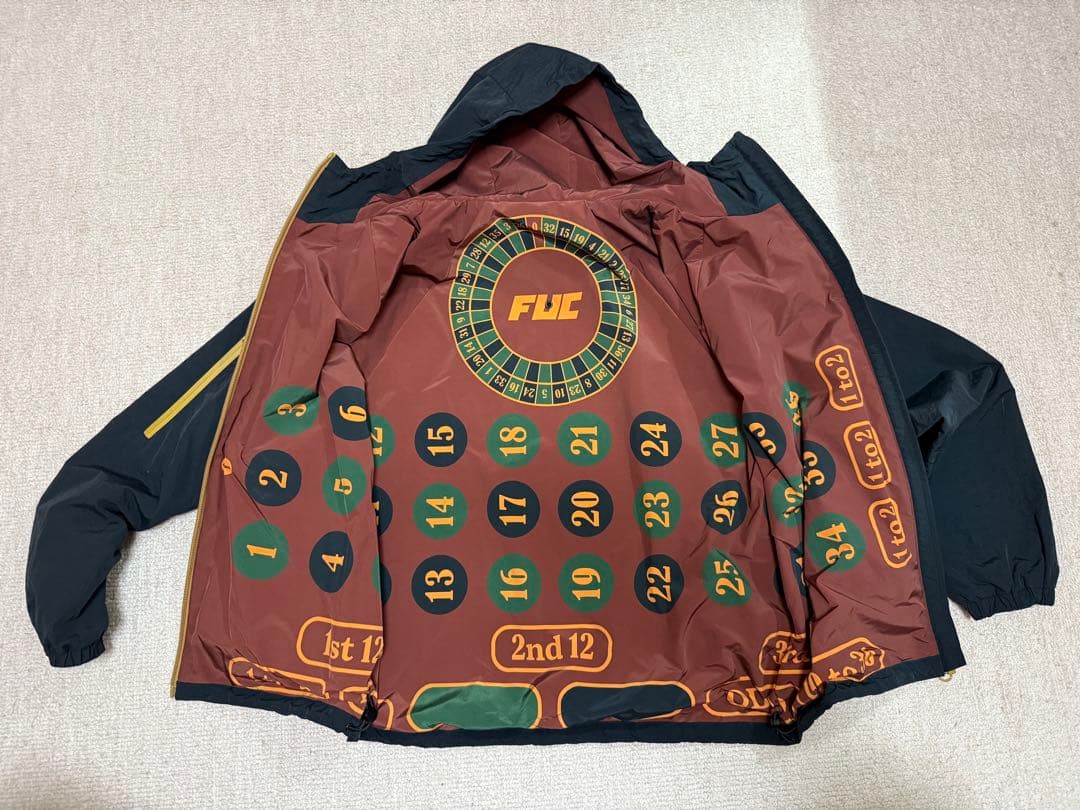 FUC nylon jacket ROULETTE かつき着用 S