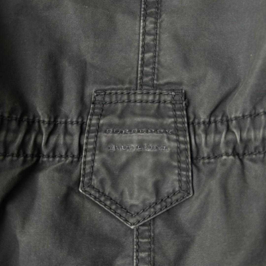 希少✨バーバリーブルーレーベル ミリタリー モッズコート ライナー ホースロゴ