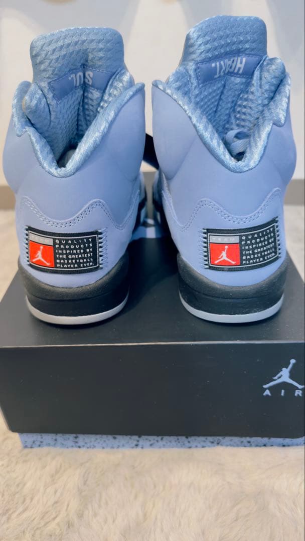 値下 JORDAN5 RETRO ジョーダン5 レトロ ユニバーシティブルー