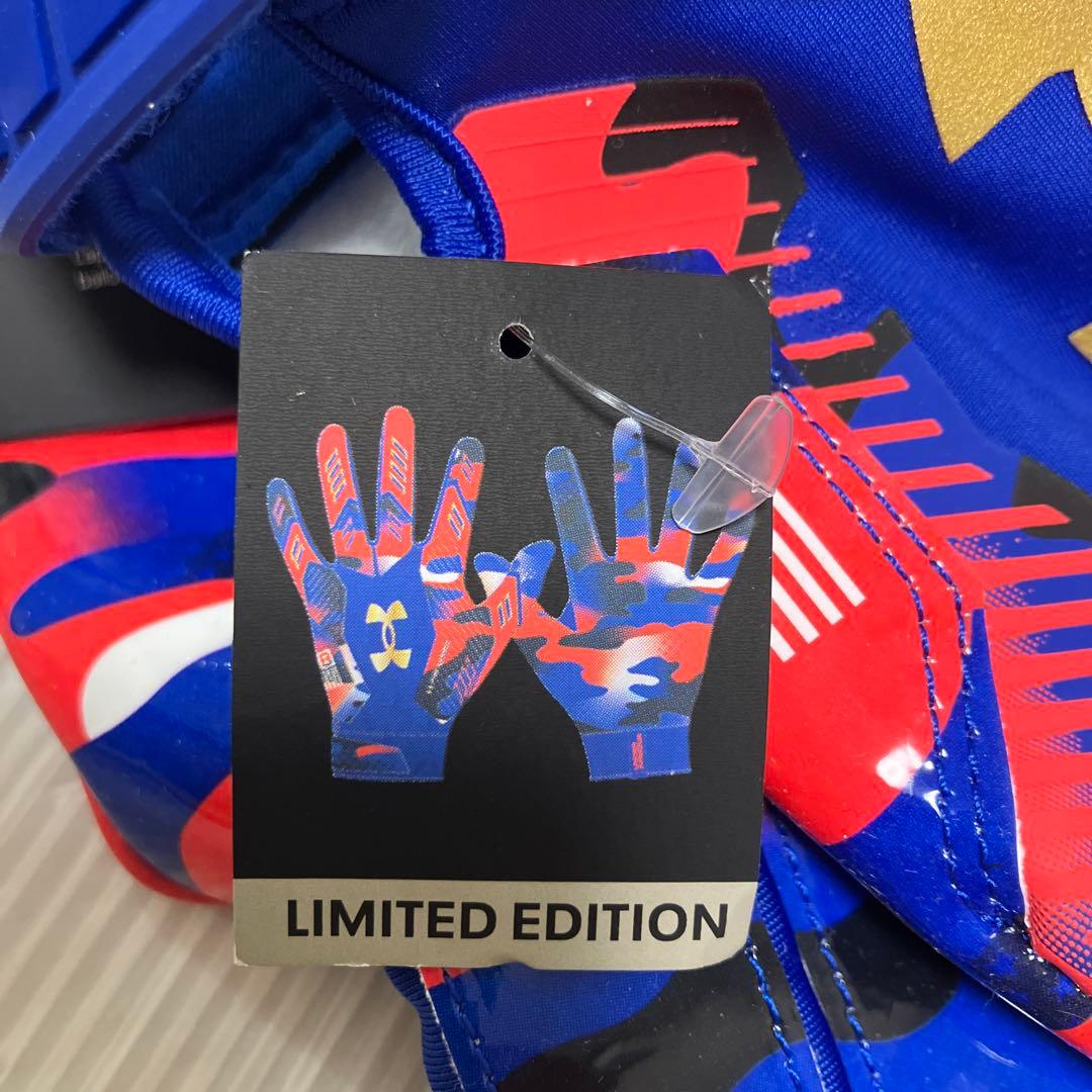 送料無料 新品 underarmour F9 NITRO アメフト グローブXL