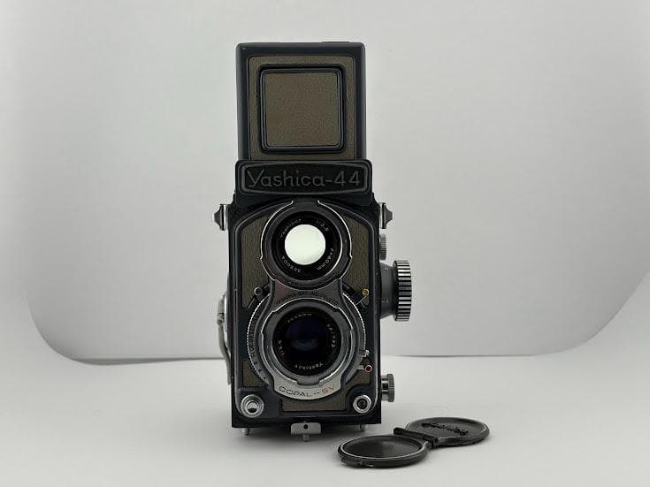 ★美品★ヤシカ Yashica-44 Yashikor 60mm F3.5 二眼