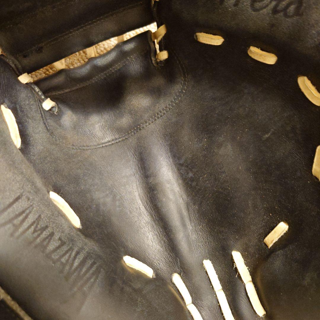 TANZAWA 硬式野球グローブ 黒 Deluxe Hero