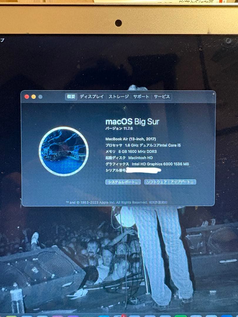 MacBook本体 Macbook air 2017