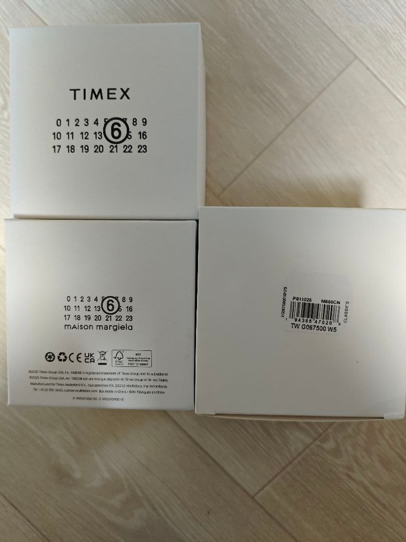 MM6 Maison MargielaTIMEX 時計 マルジェラタイメックス