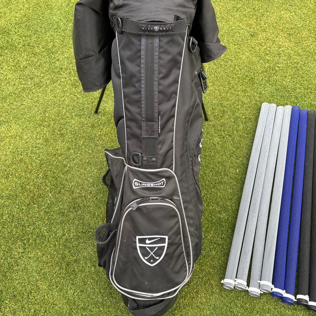 【激安】ナイキ NIKE キャディバッグ ゴルフ スタンド型 ミニゴルフバッグ付