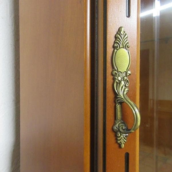 イギリス ビンテージ 家具 コーナーキャビネット 飾り棚 店舗什器 6667c