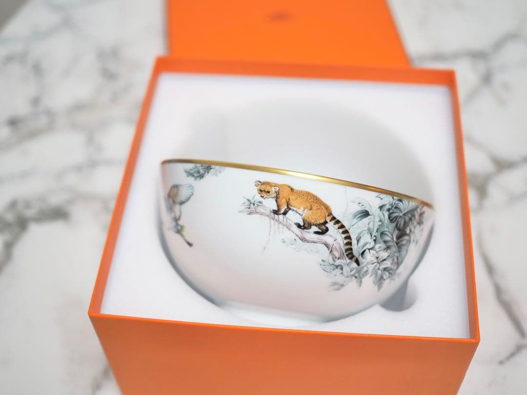 エルメス 赤道直下のスケッチ　ボウル　GM ラージサイズ