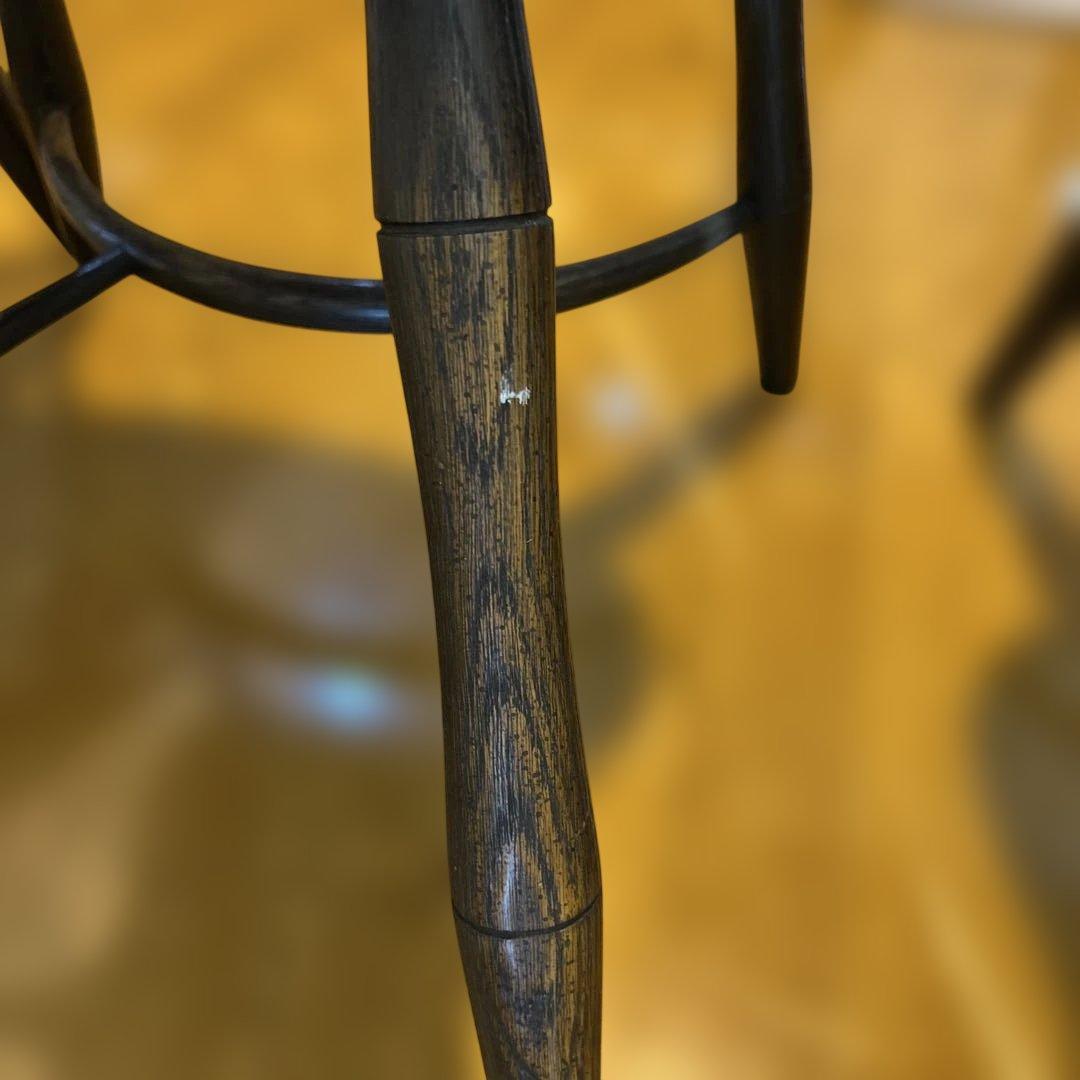 【引取り限定】飛騨産業、ダイニングチェア4脚セット、