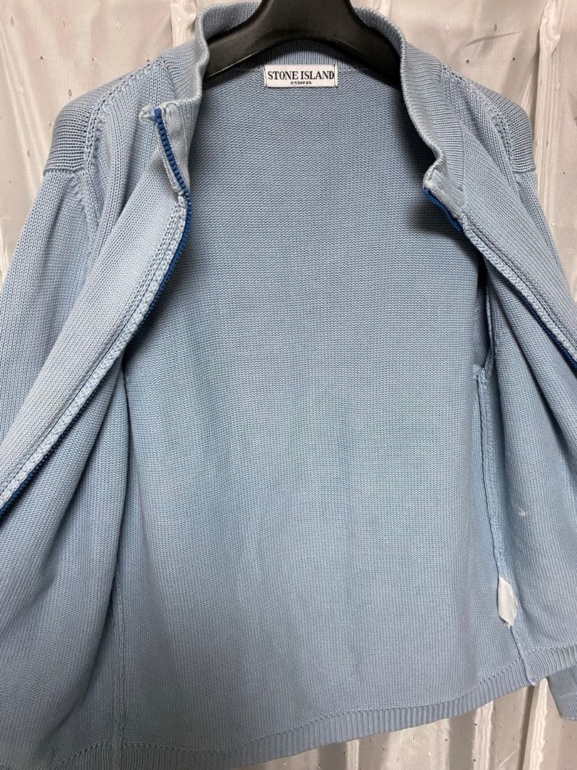 トップス STONE  90s DS KNIT BLUE