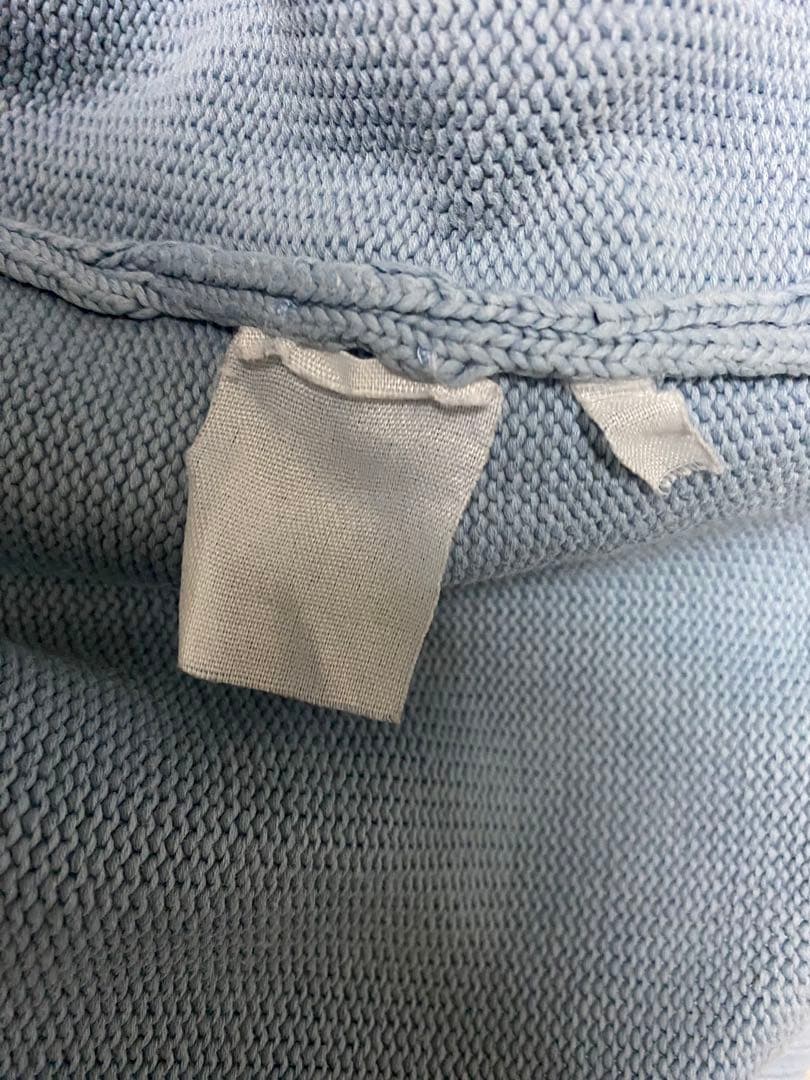 トップス STONE  90s DS KNIT BLUE