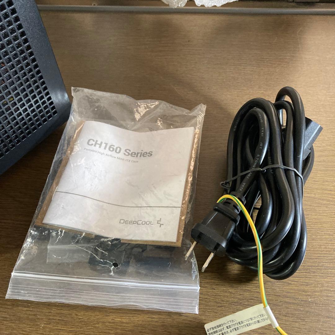 Asrock B360M-ITXデスクトップPC deepcoolCH160BK