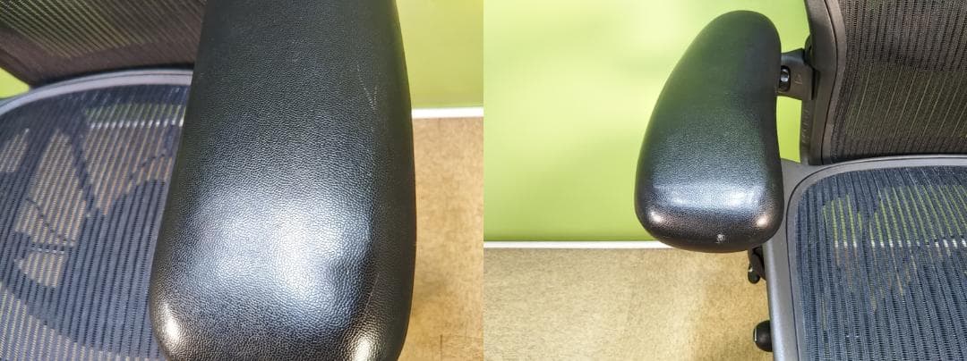 ap　ハーマンミラー　アーロンチェア　中古品　Bサイズ　フル装備　ダイヤル可動肘