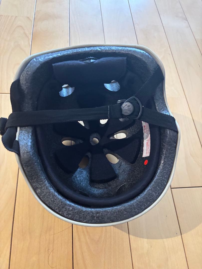 ビッケ bikke 子供用自転車 ブルーグレー 22インチ　ヘルメット付き