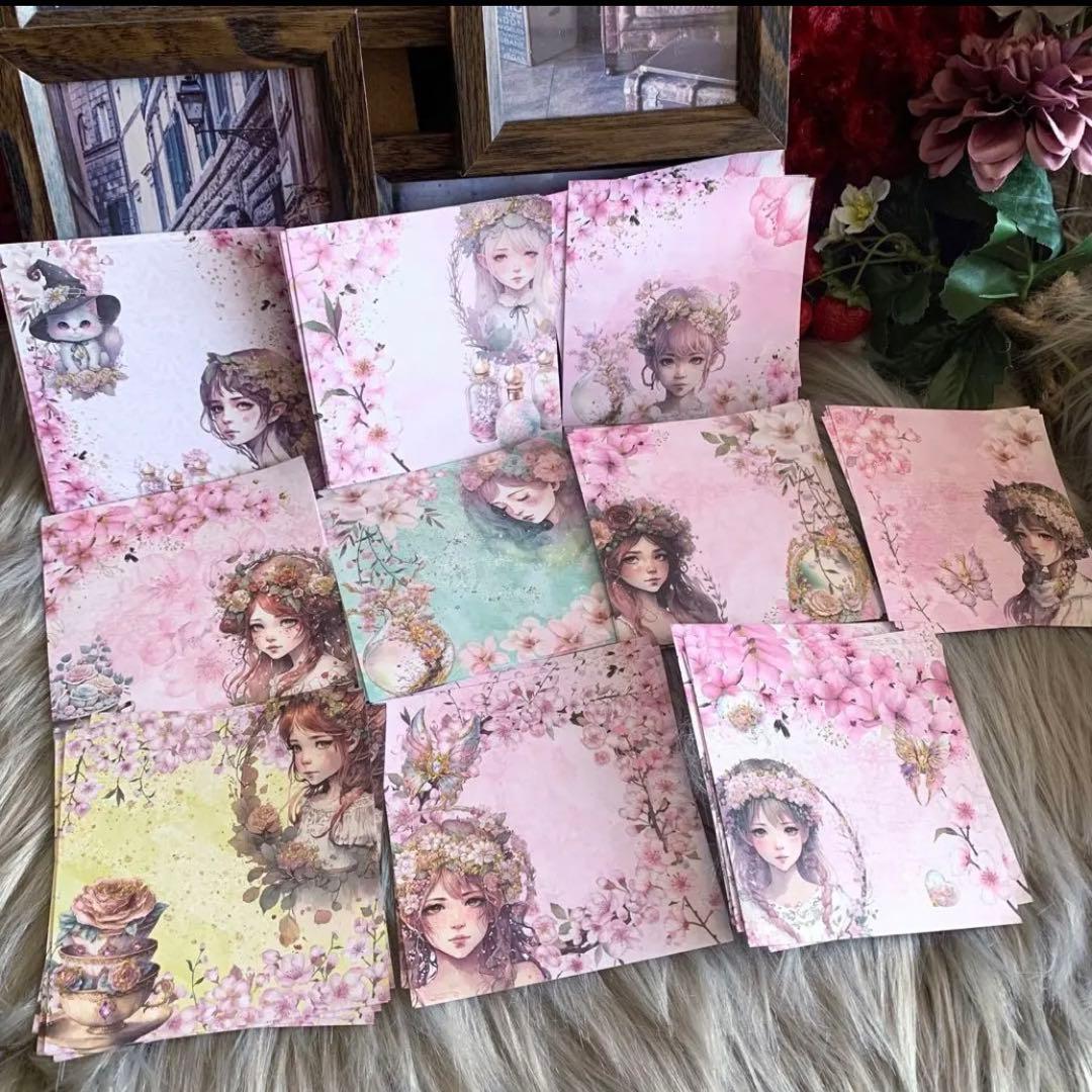 完売▶︎neneさまフローラルプリンセスsakuraメモ＆デザペセット♡