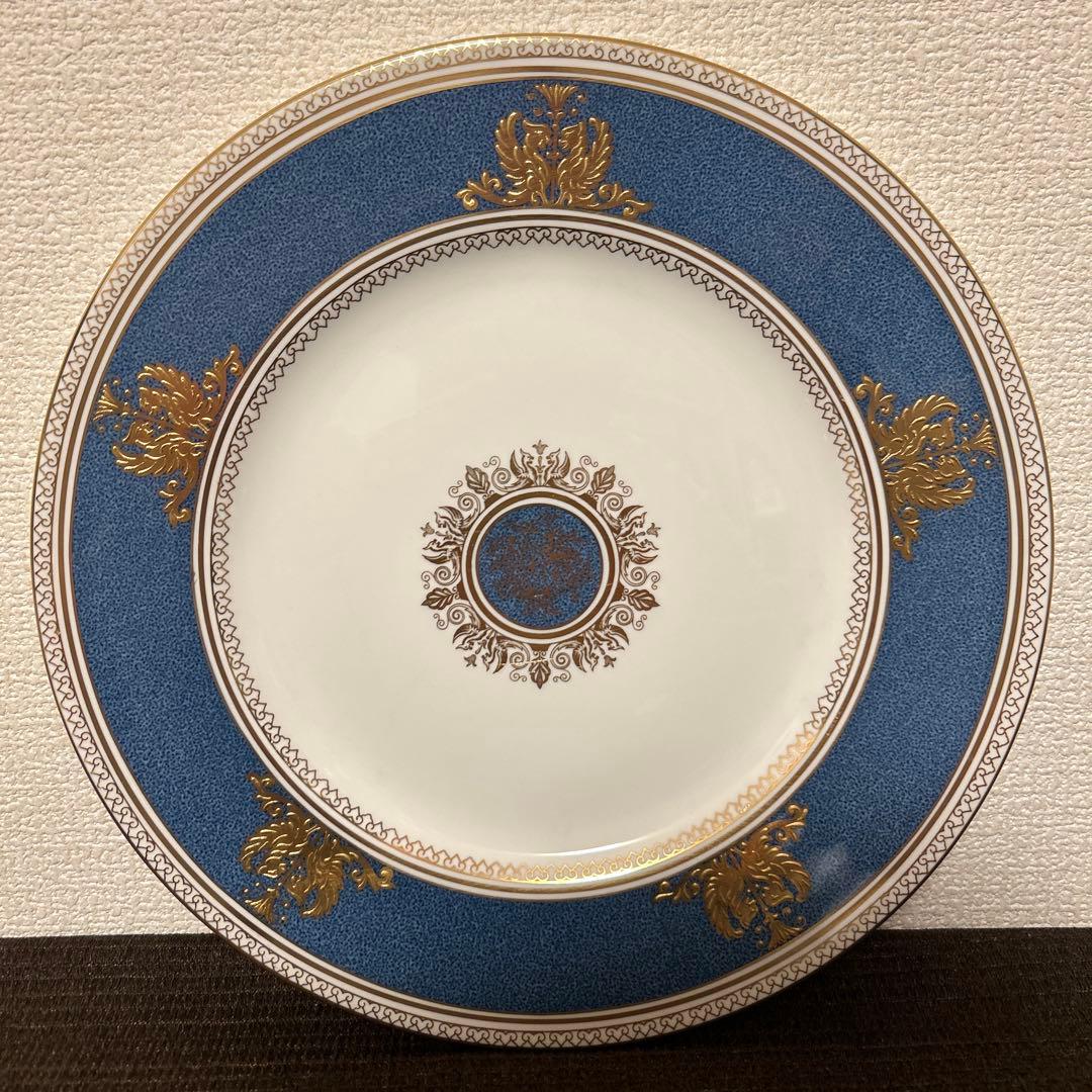 ウェッジウッド　コロンビア　パウダーブルー　ディナープレート　27.5cm