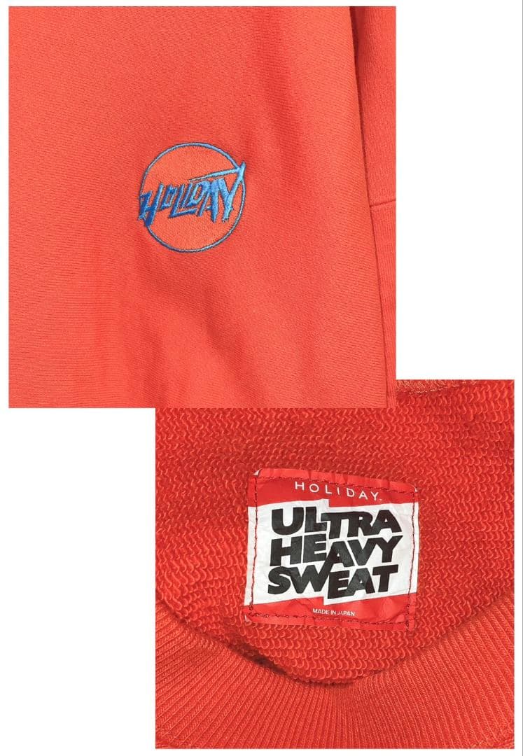HOLIDAY／ULTRA HEAVY SWEAT CREW-NECK TOPS