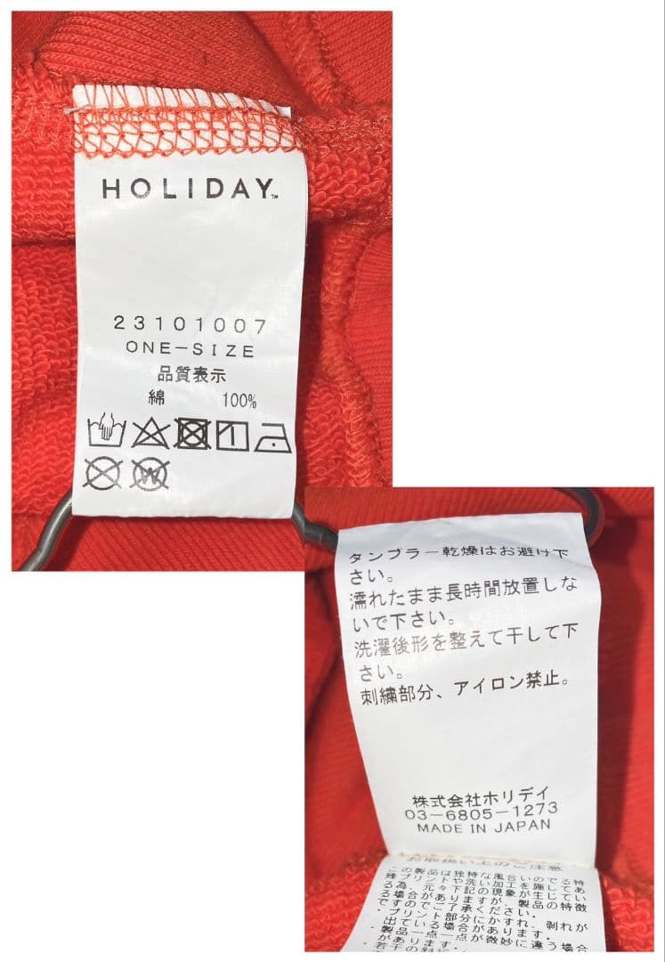 HOLIDAY／ULTRA HEAVY SWEAT CREW-NECK TOPS