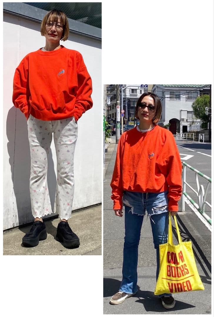 HOLIDAY／ULTRA HEAVY SWEAT CREW-NECK TOPS