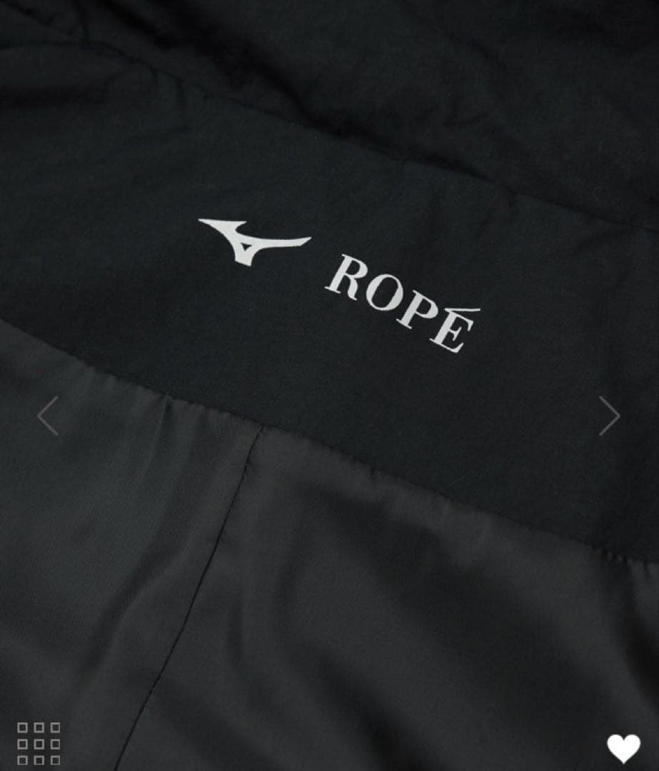 ロペ　ROPE Mizunoコラボ　撥水　ポンチョ　コート