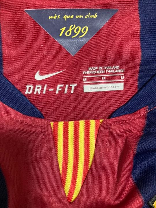 メッシ　FCバルセロナレプリカユニフォーム　チャンピオンズリーグ