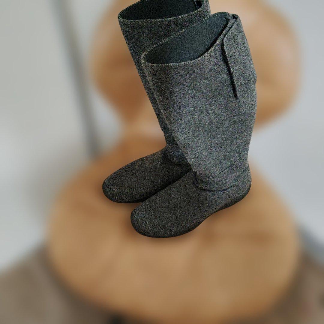 PRADAスポーツブーツ　37 1/2グレー