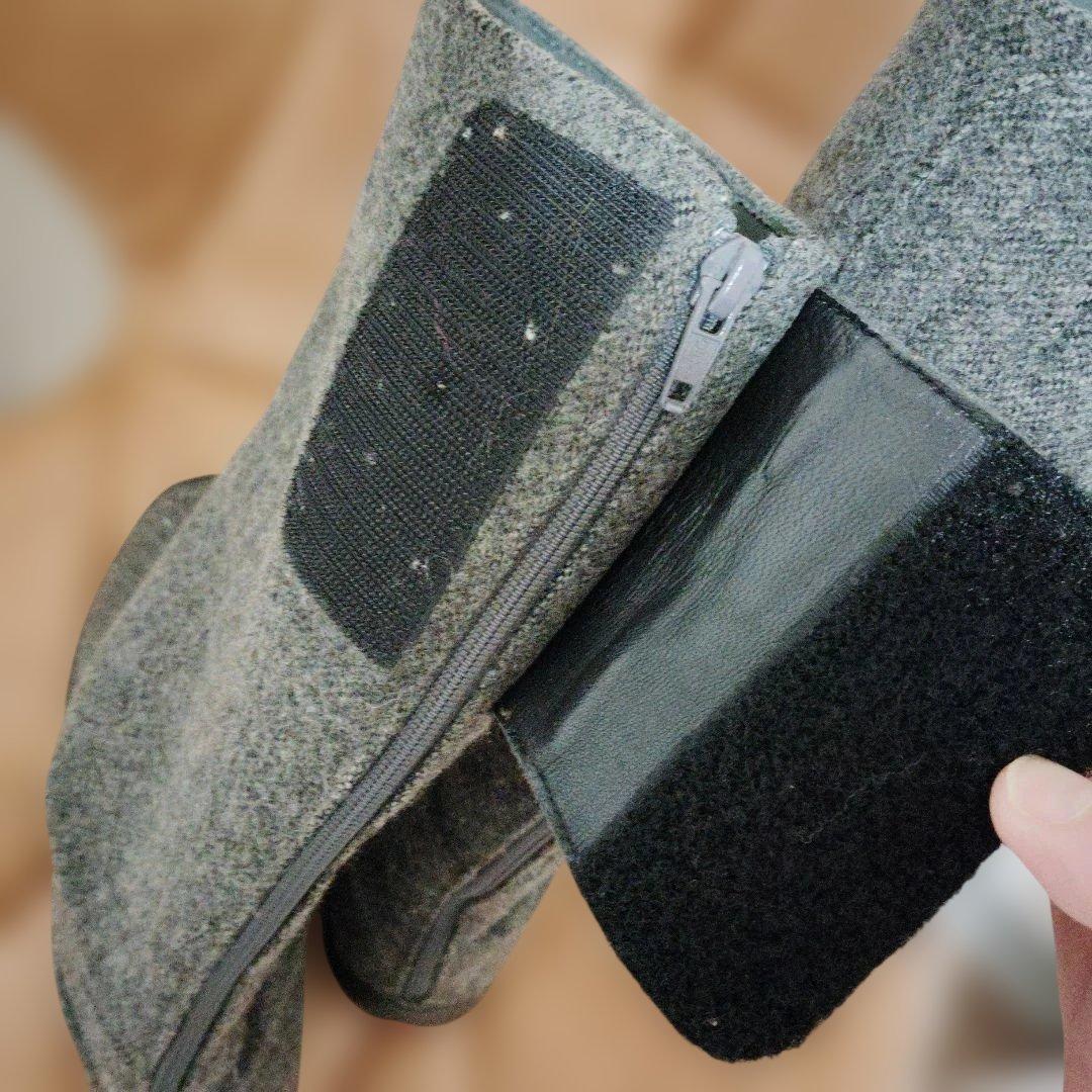 PRADAスポーツブーツ　37 1/2グレー