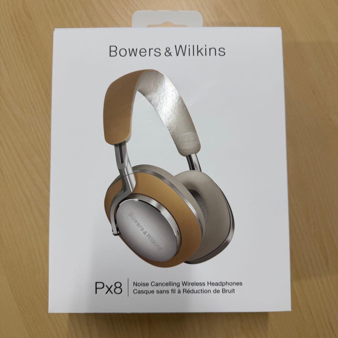 B&W Bowers & Wilkins px8 ワイヤレスヘッドフォン タン