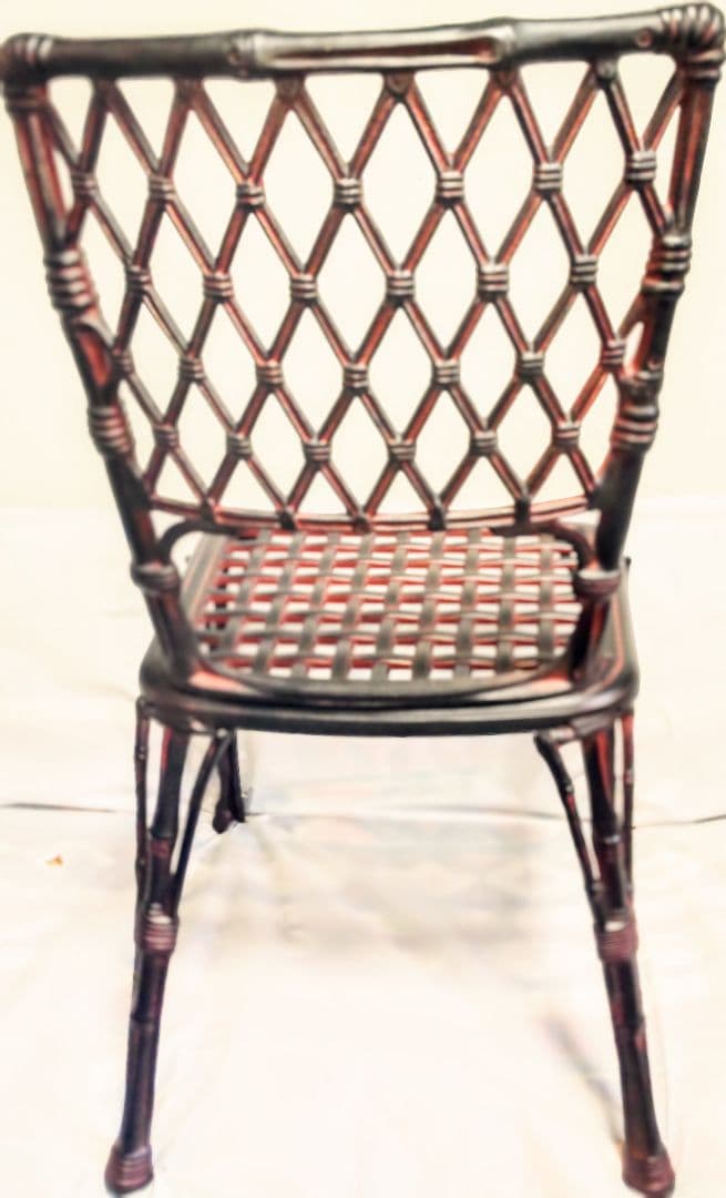 DESSI MOBELフィリピナス アンティーク ガーデニングチェア アルミ製