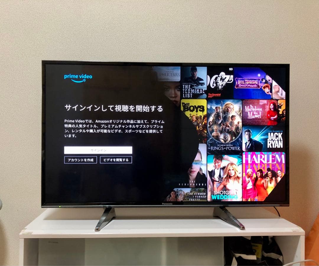 パナソニック 43V型 4K 液晶テレビ スマートビエラ TH-43EX750