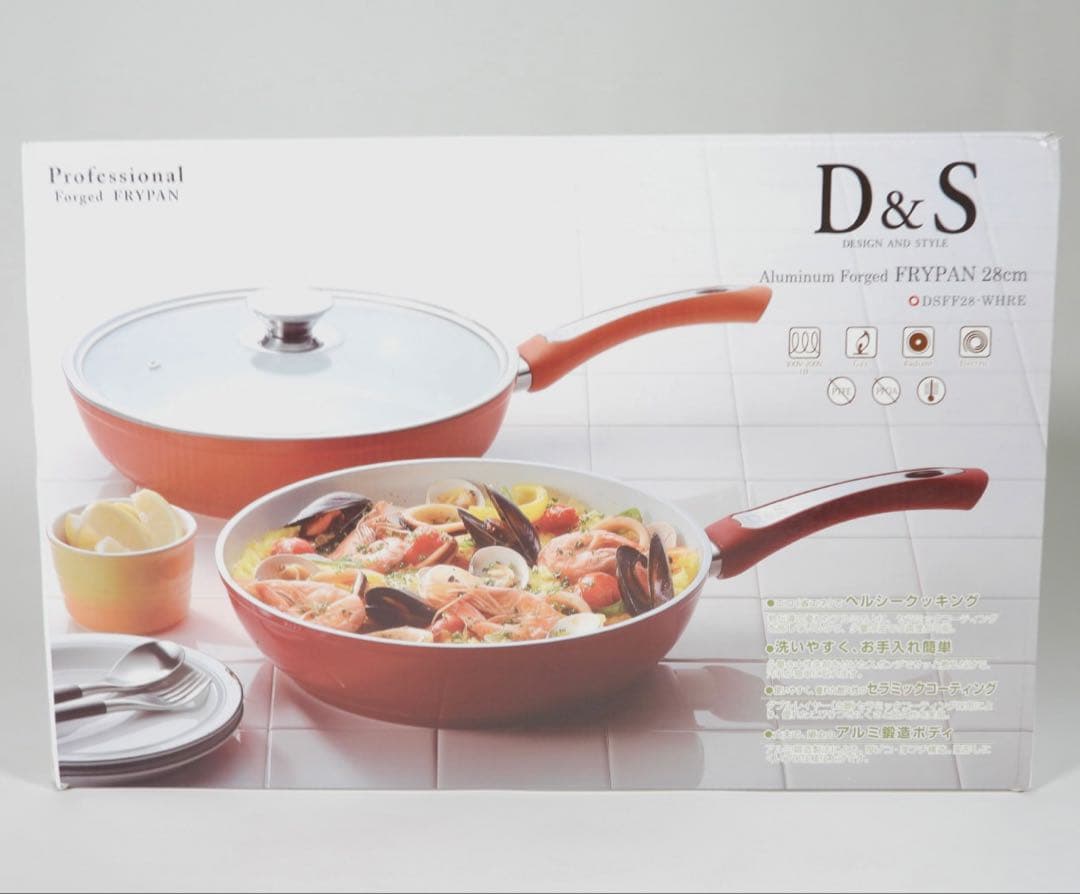 【新品未使用】D&S アルミフォージド グリルパン両手鍋 フライパン ３点セット
