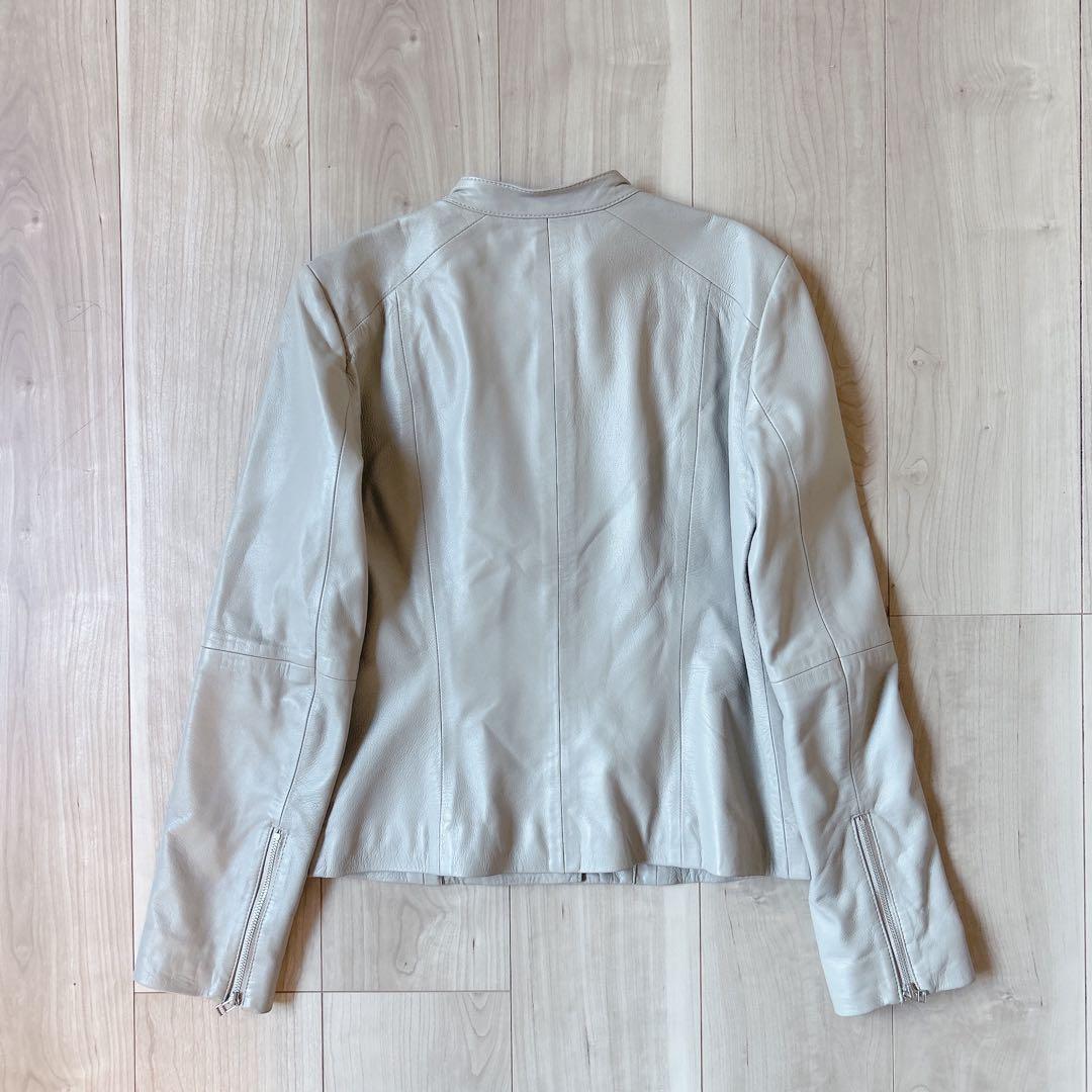 アナイ ANAYI シープレザー 羊革 ライダースジャケット 38