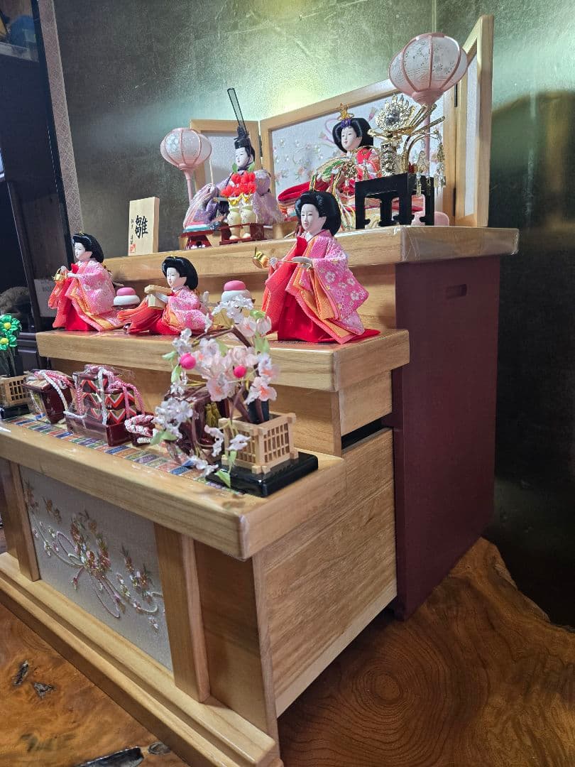 【一点限り】雛人形 収納飾り　30