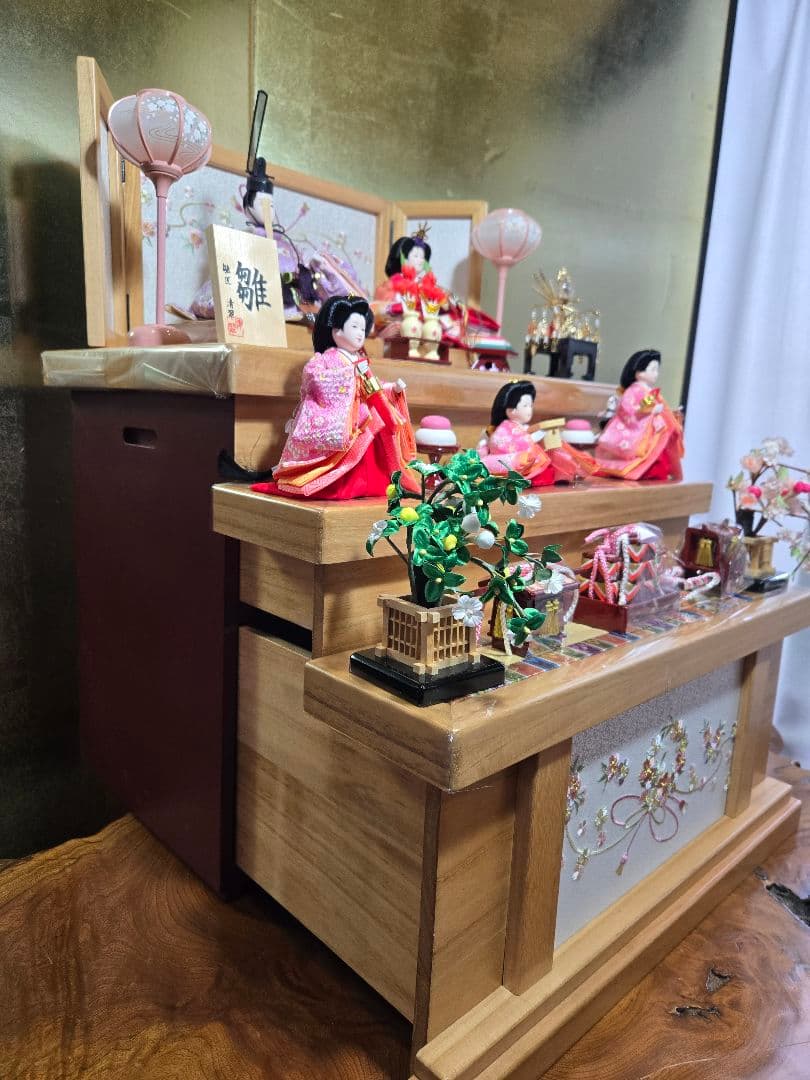 【一点限り】雛人形 収納飾り　30