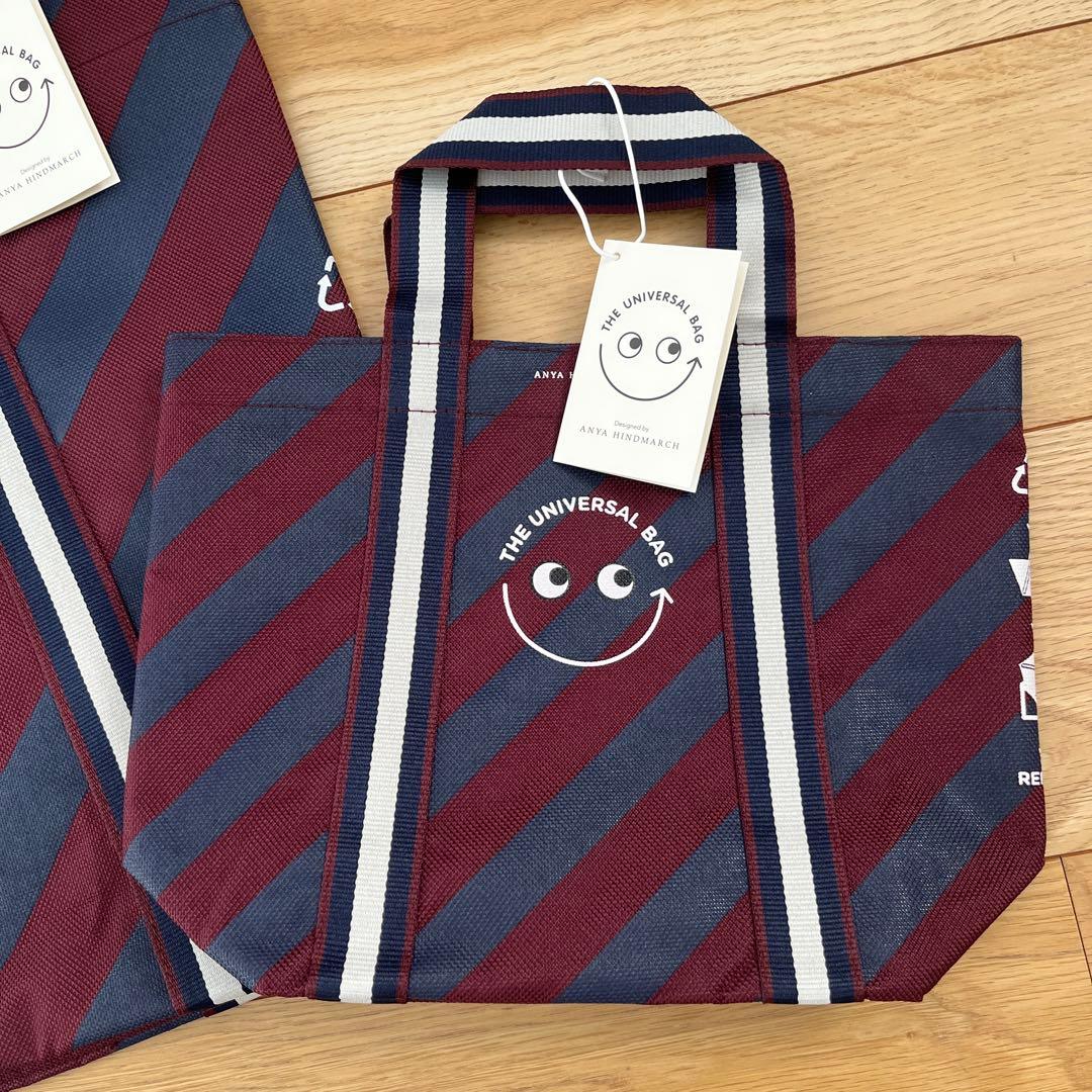 【新品・未使用タグ付】2点セットユニバーサルバッグエコバッグアニヤハインドマーチ